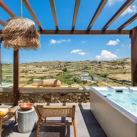 펜션 Silvair Jacuzzi Suites, Mykonos *